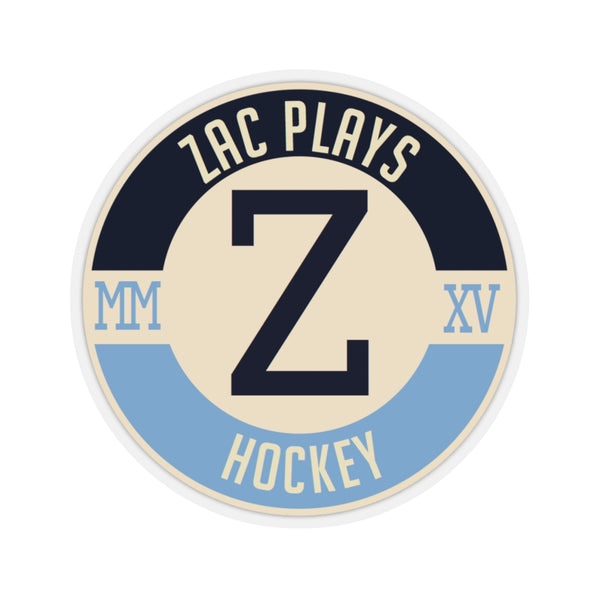 Zac Plays Hockey Stickers