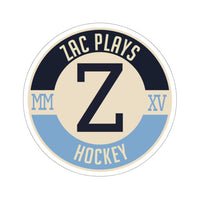 Zac Plays Hockey Stickers