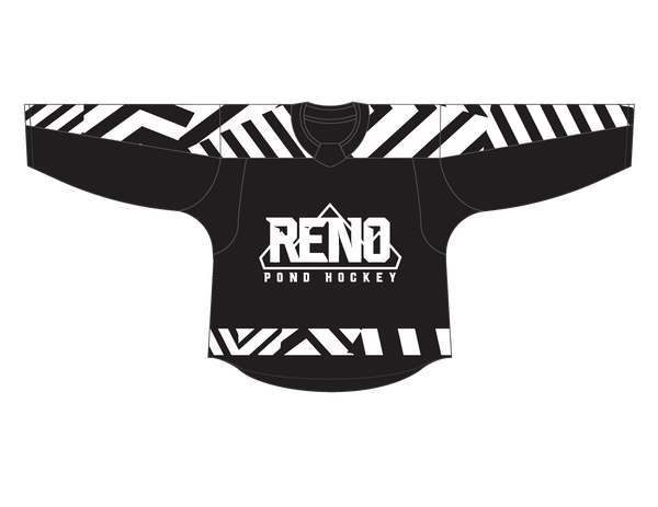 Reno Pond Hockey Inline Hockey Fan Jersey | Black