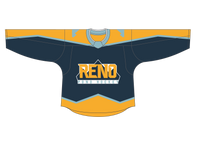 Reno Pond Hockey Ice Hockey Fan Jersey | Navy