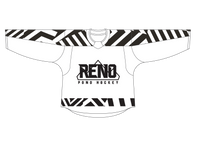 Reno Pond Hockey Inline Hockey Fan Jersey | White