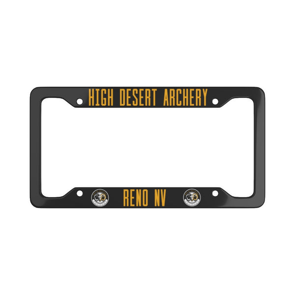 High Desert Archery License Plate Frame
